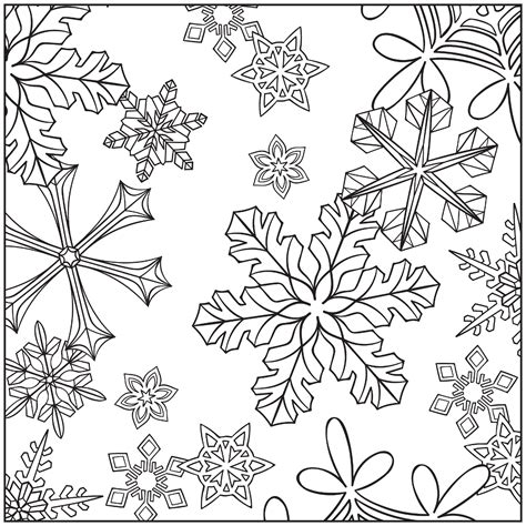printable winter coloring pages  kids