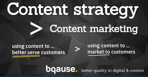 contentstrategie meer  alleen content marketing bqause