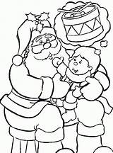 Navidad Claus Colorear Infantiles Cuentos Niño Siluetas Print Tablero Coloringhome sketch template