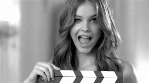 barbara palvin wink find and share on giphy