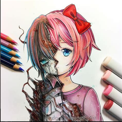 The Two Sides Of Sayori Ddlc