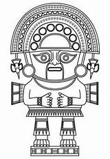 Inca Incas Chimu Perú Mayan Supercoloring Azteca Precolombino Culturas Precolombinos Tatuaje Imperio Peruano Pattern Tumi Aztecas Incaico Arabesque Mesoamerican Mayas sketch template