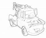 Mater Coloring Pages Cute Another sketch template