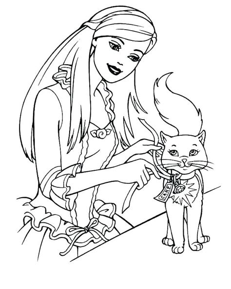 barbie coloring pages barbie coloring pages barbie coloring puppy