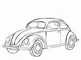 Beetle Coloring Vw Volkswagen Pages Chevy Bug Car Truck Drawing Herbie Drawings Vintage Cars Silverado Color Getcolorings Getdrawings Sheets Sketches sketch template