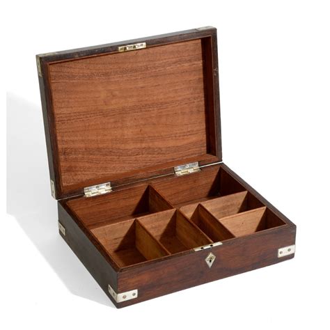 mahogany cigar box  sellingantiquescouk