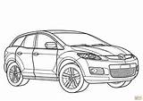 Mazda Coloring Pages Honda Cx Drawing Civic Miata Sketch Printable Realistic Hatchback Getdrawings Color Template Getcolorings sketch template