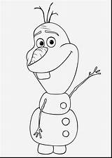 Olaf Snowman Getdrawings Drawing sketch template