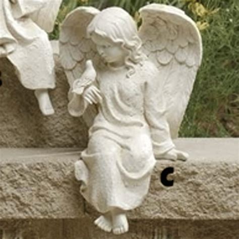 Cherub Northlight Heavenly Gardens Resting Cherub Angel Outdoor