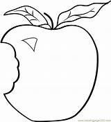 Bite Coloring Apple Bitten Clipart Drawing Applie Pages Apples Printable Colouring Kids Coloringpages101 Clipartmag Print Color Online Paintingvalley Choose Board sketch template