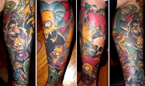 Simpsons Tattoos Tattoo Design