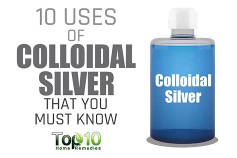 colloidal silver     top  home remedies