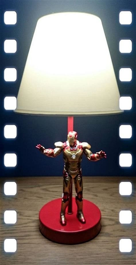 articulated iron man avengers lamp age   luminositydesignsuk