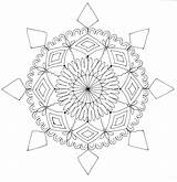 Howtogetcreative Melange Mandala sketch template