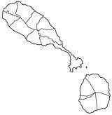 Nevis Kitts Mapsof Bytes sketch template