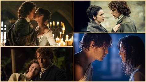 ‘outlander sam heughan and caitriona balfe dish on jamie