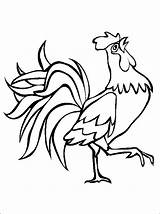 Coloring Pages Rooster Kids 1coloring Printable Farm Animal Book sketch template