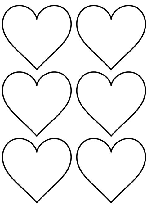 paper  hearts printables
