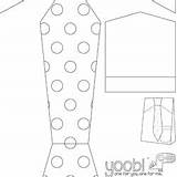 Yoobi Coloring Pages Sheets Activity Fathers Tie sketch template