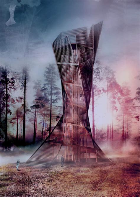 wooden   tower  anton pramstrahler  alex niederkofler   architecture