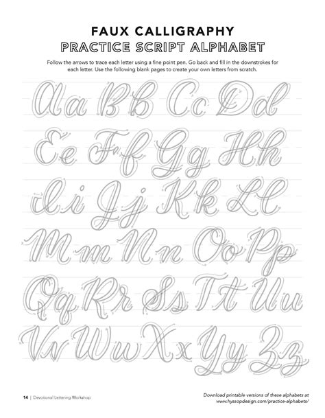 awesome  printable calligraphy alphabet worksheets insectza