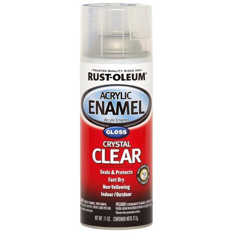 rust oleum clear automotive spray paint actual net contents  oz