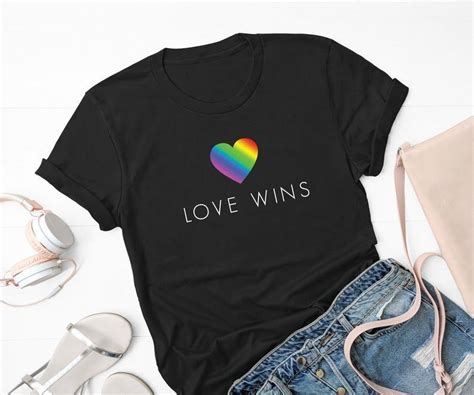 Love Wins Rainbow T Shirt Love Wins Shirt Love Is Love Shirt Love