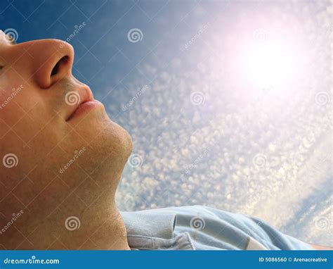 lean  stock photo image  face snooze path spring
