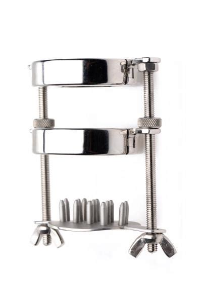 Stainless Steel Spiked Cbt Ball Stretcher And Crusher On