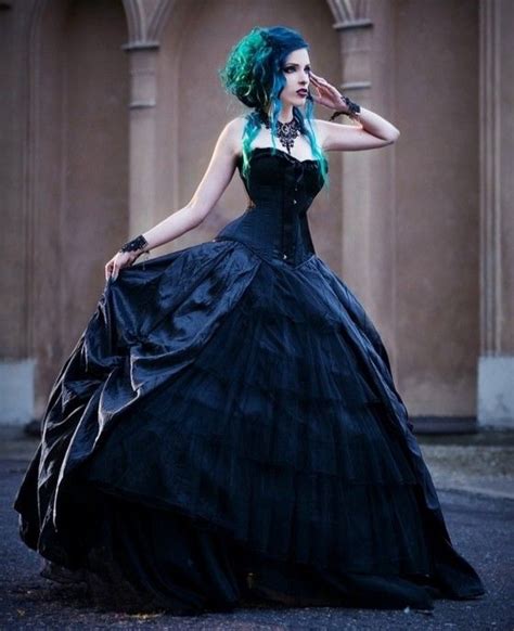 black gothic corset prom ball gowns ball gowns gowns prom ball gown
