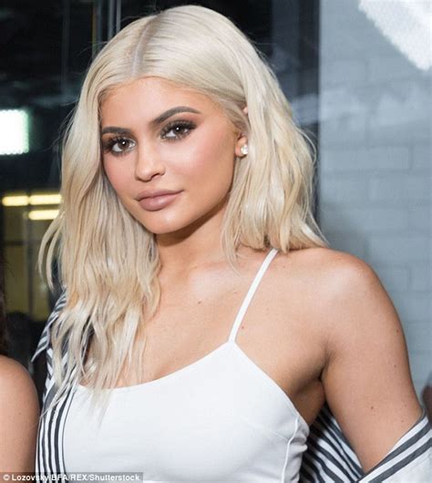 Imogen Anthony Mimics Kylie Jenners Blonde Look Daily