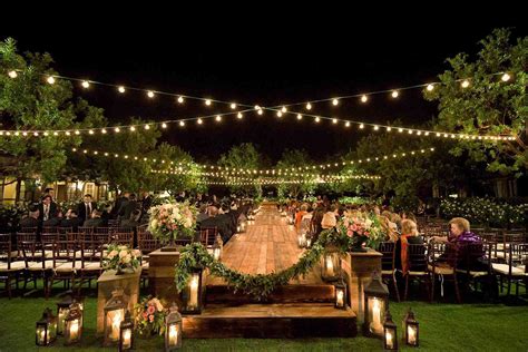 elegant outdoor wedding lighting design ideas 4 oosile