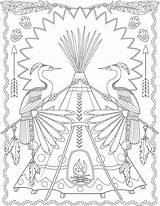 Book Native Coloring American Pages Designs Dover Mandala Colouring Adult Patterns Publications Printable Creative Color Doverpublications Animals Sheets Haven Visit sketch template