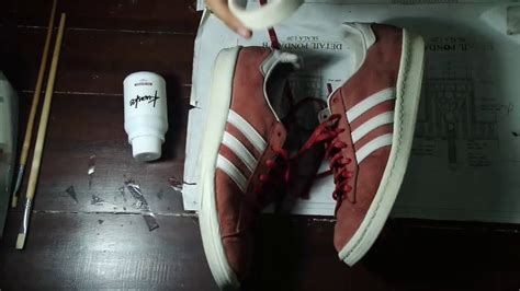 repaint sepatu termudah simpel  benar youtube