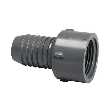 pvc barb  fpt insert female adapter rmc  home depot