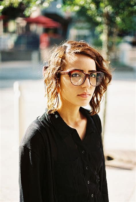 Cute Hair Glasses Combo Geek Chic Fashion Girls With Glasses Chic