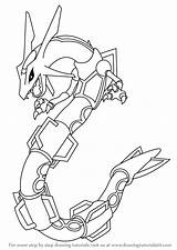 Pokemon Rayquaza Drawing Draw Legendary Step Drawings Learn Drawingtutorials101 Easy Tutorials Pencil Pages Sketch Coloring Kids Getdrawings St Colouring Ausmalbilder sketch template