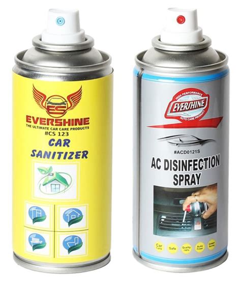 evershine ac disinfectant car disinfectant spray   ml buy