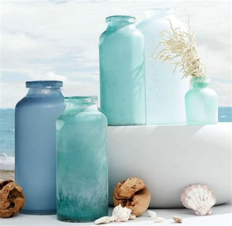Get The Seaglass Look With Spray Paint Coastal Decor
