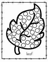 Leaf Dot Fall Printables Marker Pumpkin Pages Activities Kidsparkz Themed Preschool Coloring Apple Squirrel Activity Leaves Autumn Acorn Do Markers sketch template
