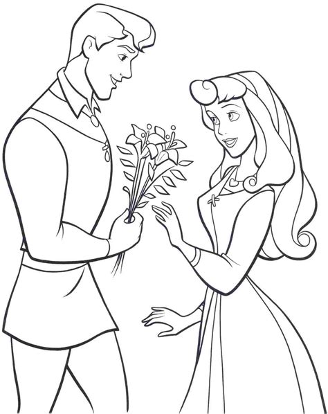 princess aurora coloring pages learny kids