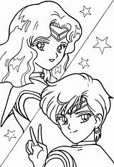 Sailor Neptune Coloring Pages Moon Uranus King Drawing Luna Getdrawings Sailormoon Line Anime Planet Template Choose Board Popular Cute sketch template