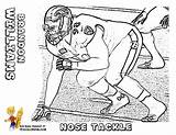 Coloring Football Pages Printable Nfl Auburn Player Colouring Tackle Tigers Jersey College Jerseys Sport Nose Kids Adults Popular Running Back sketch template