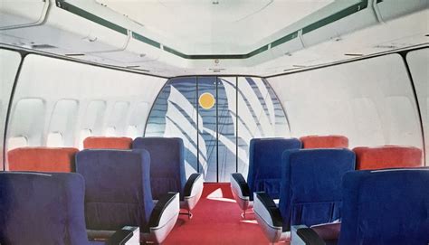 pan  sp  class cabin airline interiors vintage airlines