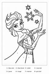 Frozen Coloring Elsa Color Kids Magic Pages Coloriage Magique Print Disney Des Beautiful Children Reine Neiges Does Her Visiter Imprimer sketch template