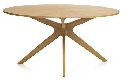 muirfield oak veneer dining table oval  seater modern stylish kitchen