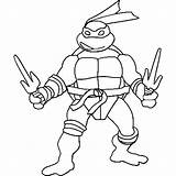 Turtles Ninja Teenage Mutant Coloring Jo Kidz Krafty Center Mom Posted Am sketch template
