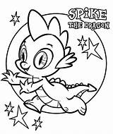 Pony Spike Little Coloring Pages Scootaloo Color Friendship Magic Cartoon Real Getcolorings Getdrawings Bubakids Print Printable Equestria Girl Choose Board sketch template