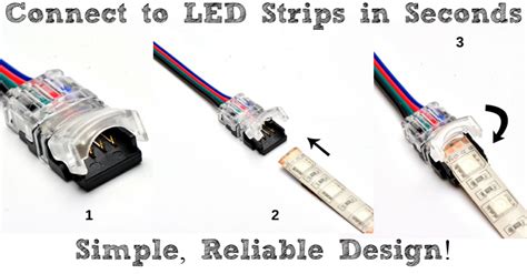 connect  pin led strip updated led light spin