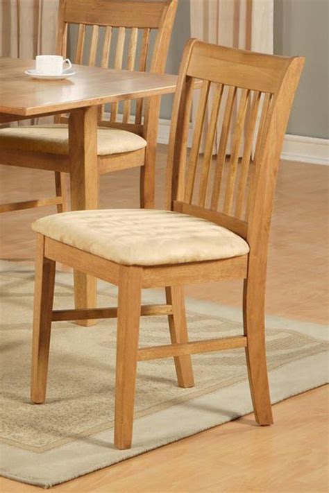1 Norfolk Dinette Kitchen Dining Chair With Cushion Seat